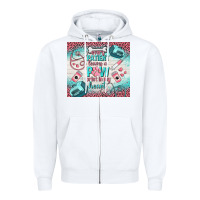 White every patient leaves a paw print in my heart Zipper Hoodie - TumblerDesignByShophia
