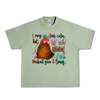 Oil Green i may look calm but in my head ive pecked you 3 ti Urban Heavy Tee - JahusDesignShop