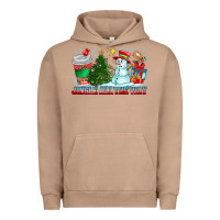 Pigment Burro Jingle All The Way Urban Hoodie - CowhideDigitalArt