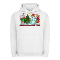 Pigment Lunar Rock Jingle All The Way Urban Hoodie - CowhideDigitalArt