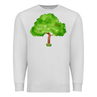 Dove Grey tree fa element 1 Premium Sweatshirt - FaDigitalArtStudio