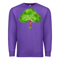 Purple tree fa element 1 Premium Sweatshirt - FaDigitalArtStudio