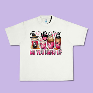 No You Hang Up Coffee Cups Urban Heavy Tee Designed By Maliassmallbusiness