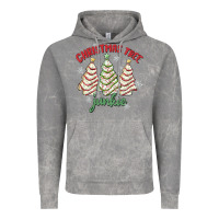 Cloud Rock christmas tree junkie Vintage Hoodie - MaliasSmallBusiness