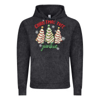 Vintage Black christmas tree junkie Vintage Hoodie - MaliasSmallBusiness