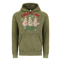 Vintage Olive christmas tree junkie Vintage Hoodie - MaliasSmallBusiness