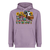 Lavender hey cowbow Heavyweight Hoodie - OliviaCreatesArt