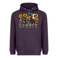 Plum hey cowbow Heavyweight Hoodie - OliviaCreatesArt