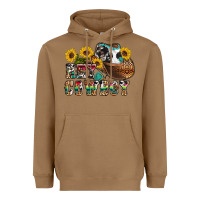 Toasted Coconut hey cowbow Heavyweight Hoodie - OliviaCreatesArt