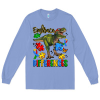 Colony Blue embrace differences Long Sleeve Tee - Artiststas