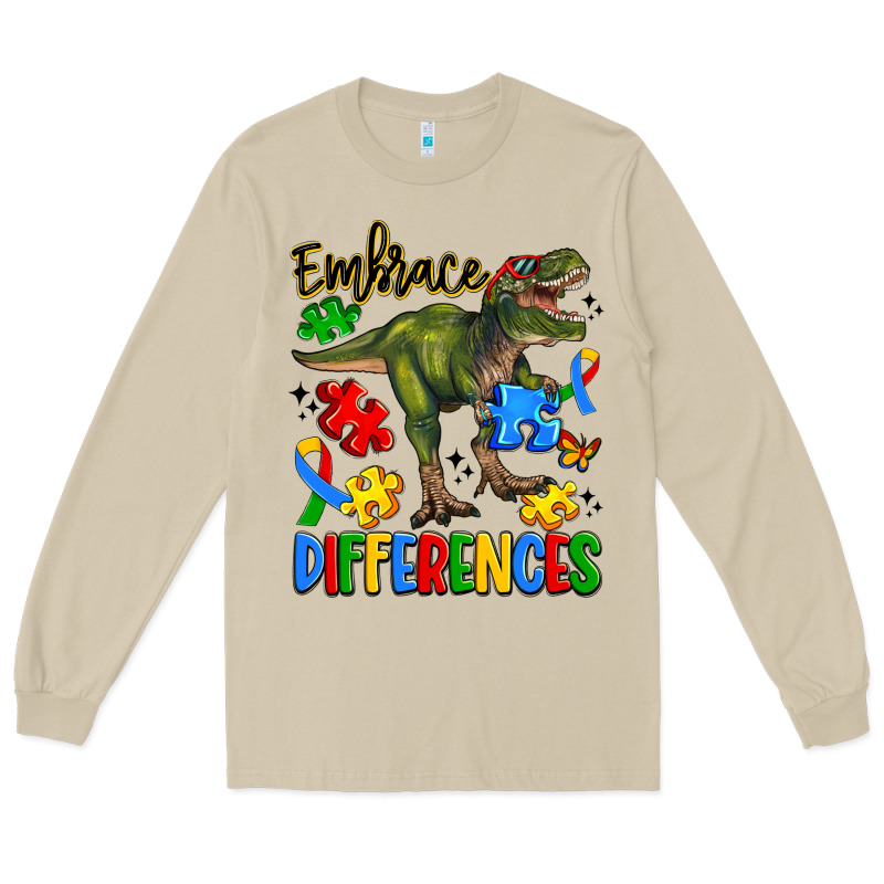 Embrace Differences Long Sleeve Tee by Artiststas | Teevron