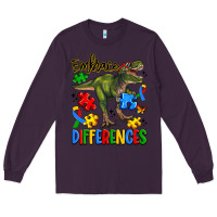 Plum embrace differences Long Sleeve Tee - Artiststas