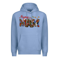 Colony Blue Christmas army mom mother's day Premium Hoodie - HowdyJamesFarm