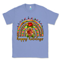 Colony Blue Happy holidays elf gnome Classic Tee - NancyCooperArtShop