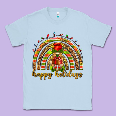 Happy Holidays Elf Gnome Classic Tee Designed By Nancycooperartshop
