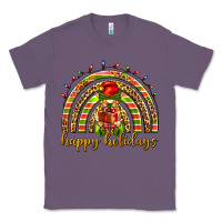 Lavender Happy holidays elf gnome Classic Tee - NancyCooperArtShop