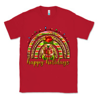 Red Happy holidays elf gnome Classic Tee - NancyCooperArtShop