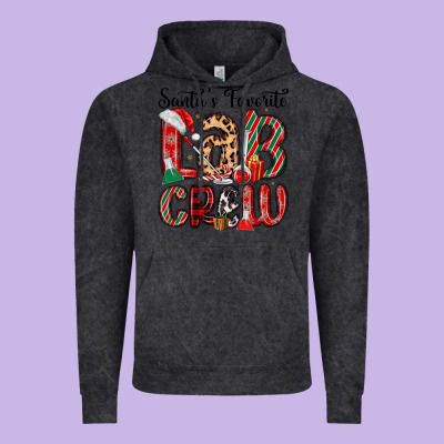 Santa S Favorite Lab Crew Vintage Hoodie Designed By Maliassmallbusiness