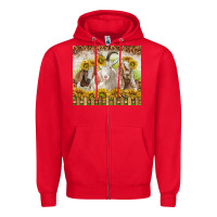 Red goats Zipper Hoodie - TumblerDesignByShophia