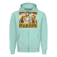 Seafoam goats Zipper Hoodie - TumblerDesignByShophia