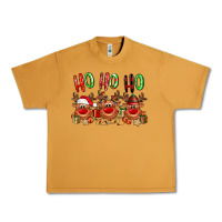 Peanut Butter Ho ho ho Reindeer Urban Heavy Tee - NancyCooperArtShop