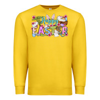 Lemon Happy Easter Nurse Premium Sweatshirt - OliviaCreatesArt