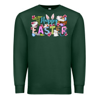 Sports Green Happy Easter Nurse Premium Sweatshirt - OliviaCreatesArt