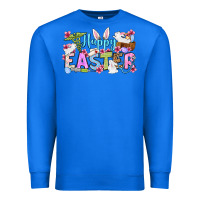 True Royal Happy Easter Nurse Premium Sweatshirt - OliviaCreatesArt