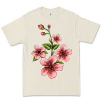 Bone pink flowers hibiscus Premium Tee - Jasminsmagicworld