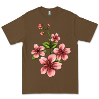 Cacao pink flowers hibiscus Premium Tee - Jasminsmagicworld