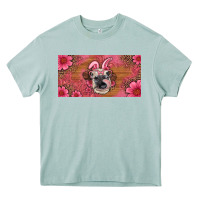 Arona easter heifer with bunny ears and glasses license plate Heavy Core Tee - Artiststas