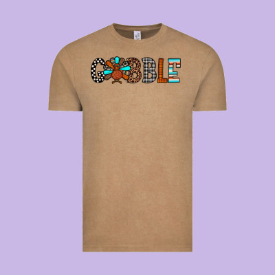 Gobble Vintage Tee Designed By Jahusdesignshop