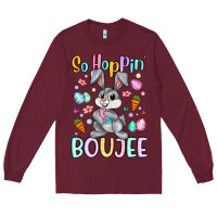 Burgundy so hoppin boujee Long Sleeve Tee - Artiststas