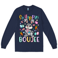 Navy so hoppin boujee Long Sleeve Tee - Artiststas