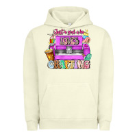 Pigment Pistachio Just A Girl Who Loves Crafting Urban Hoodie - CowhideDigitalArt