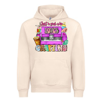 Sandshell Just A Girl Who Loves Crafting Urban Hoodie - CowhideDigitalArt