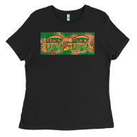 Black St. Patrick's Day Western  Lucky And Blessed Ladies Tee - Artiststas