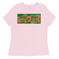 Bubblegum Pink St. Patrick's Day Western  Lucky And Blessed Ladies Tee - Artiststas