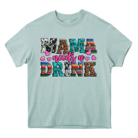 Arona western mama needs a drink Heavy Core Tee - Artiststas