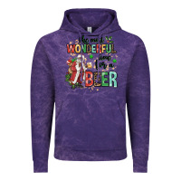 Cloud Purple the most wonderful time for a beer Vintage Hoodie - MaliasSmallBusiness