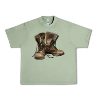 Soldier Veteran Boots Urban Heavy Tee | Teevron