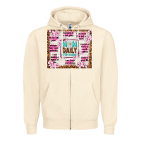 Sandshell mom daily affirmation Zipper Hoodie - TumblerDesignByShophia