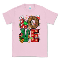 Bubblegum Pink Love Nurse Christmas Classic Tee - NancyCooperArtShop