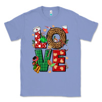 Colony Blue Love Nurse Christmas Classic Tee - NancyCooperArtShop