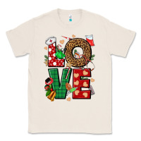 Natural Love Nurse Christmas Classic Tee - NancyCooperArtShop