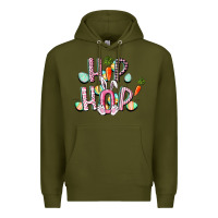 Army Green Hip hop Easter Premium Hoodie - CowGirlArtShop