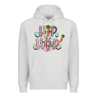 Dove Grey Hip hop Easter Premium Hoodie - CowGirlArtShop