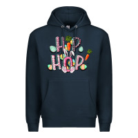 Navy Hip hop Easter Premium Hoodie - CowGirlArtShop