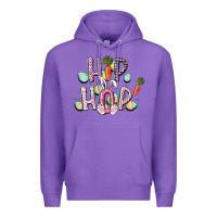 Purple Hip hop Easter Premium Hoodie - CowGirlArtShop