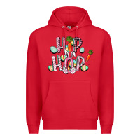 Red Hip hop Easter Premium Hoodie - CowGirlArtShop